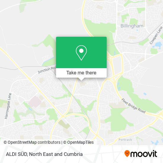 ALDI SÜD map