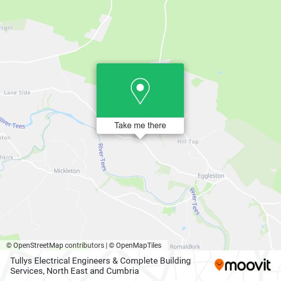 Tullys Electrical Engineers & Complete Building Services map