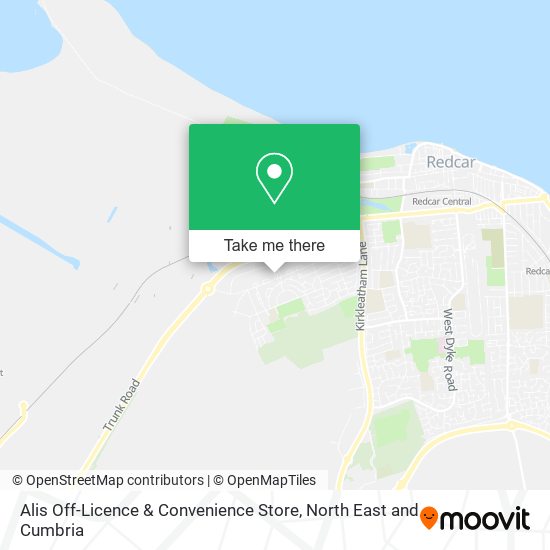 Alis Off-Licence & Convenience Store map