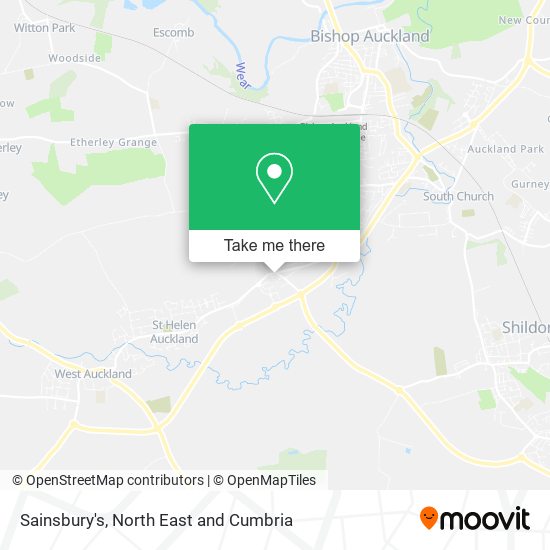 Sainsbury's map