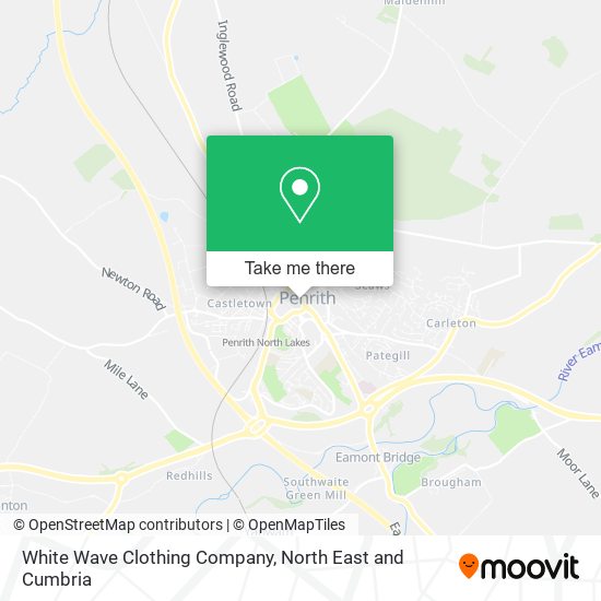 White Wave Clothing Company map