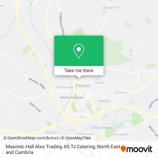 Masonic Hall Also Trading AS TJ Catering map