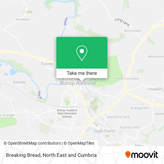 Breaking Bread map