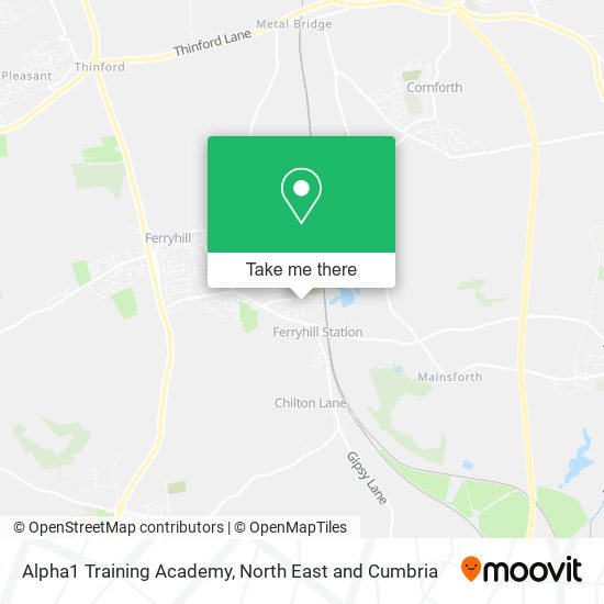 Alpha1 Training Academy map