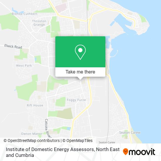 Institute of Domestic Energy Assessors map