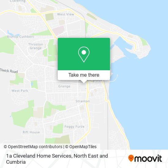 1a Cleveland Home Services map