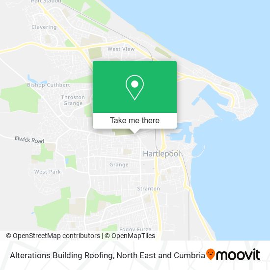 Alterations Building Roofing map