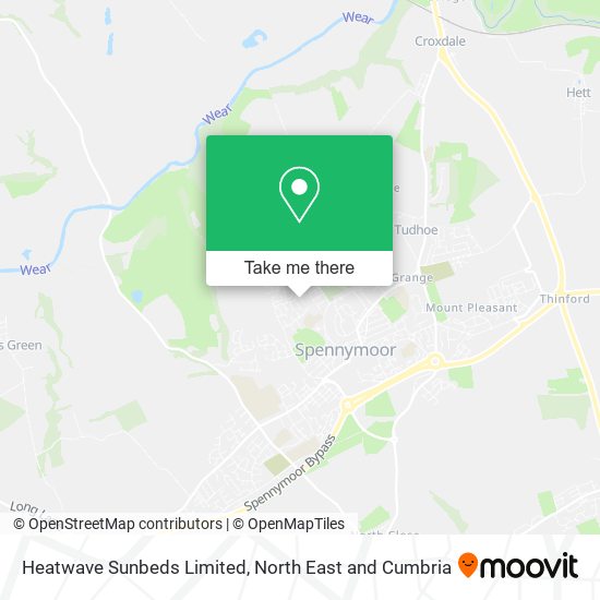 Heatwave Sunbeds Limited map