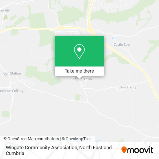 Wingate Community Association map