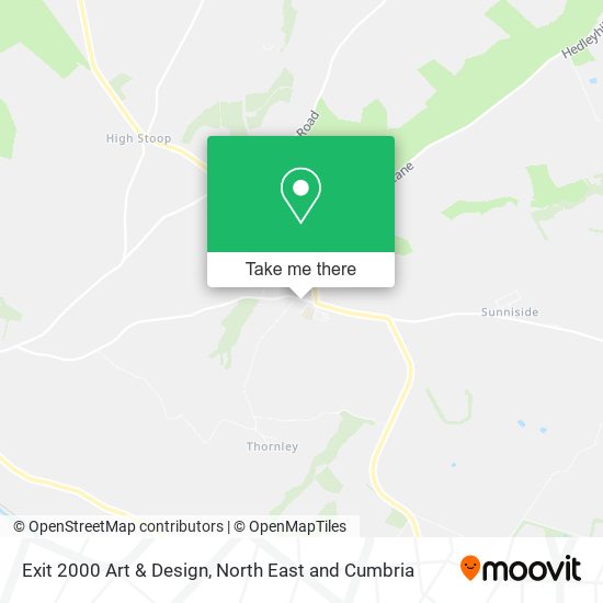 Exit 2000 Art & Design map