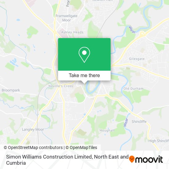 Simon Williams Construction Limited map