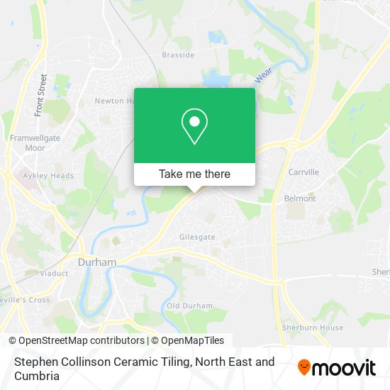 Stephen Collinson Ceramic Tiling map
