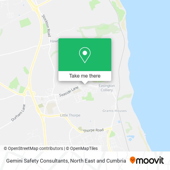 Gemini Safety Consultants map