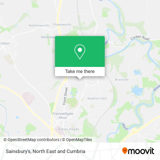 Sainsbury's map