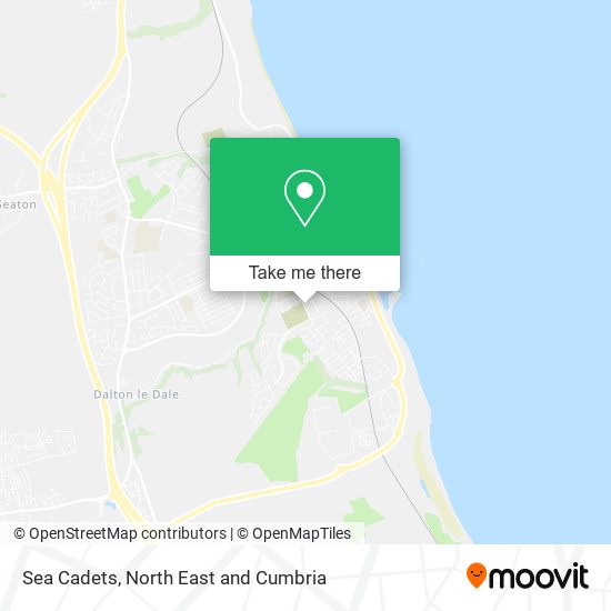 Sea Cadets map