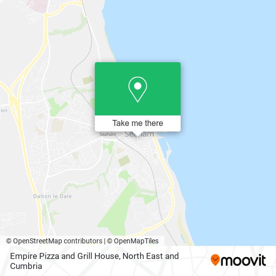 Empire Pizza and Grill House map