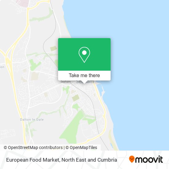European Food Market map