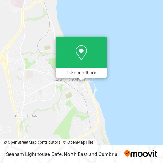 Seaham Lighthouse Cafe map