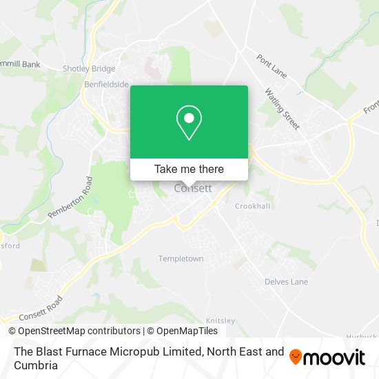 The Blast Furnace Micropub Limited map