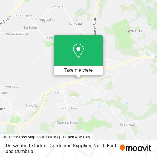 Derwentside Indoor Gardening Supplies map