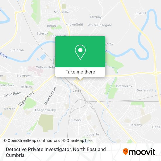 Detective Private Investigator map