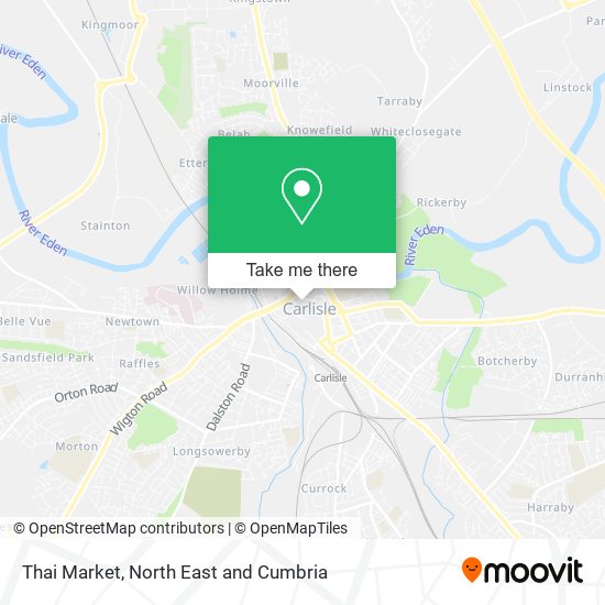 Thai Market map