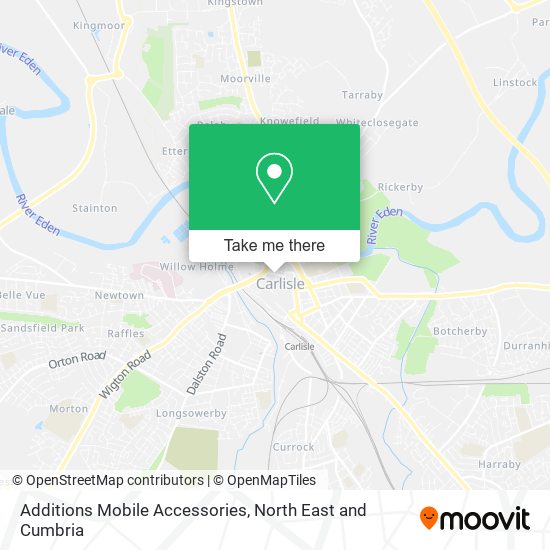 Additions Mobile Accessories map