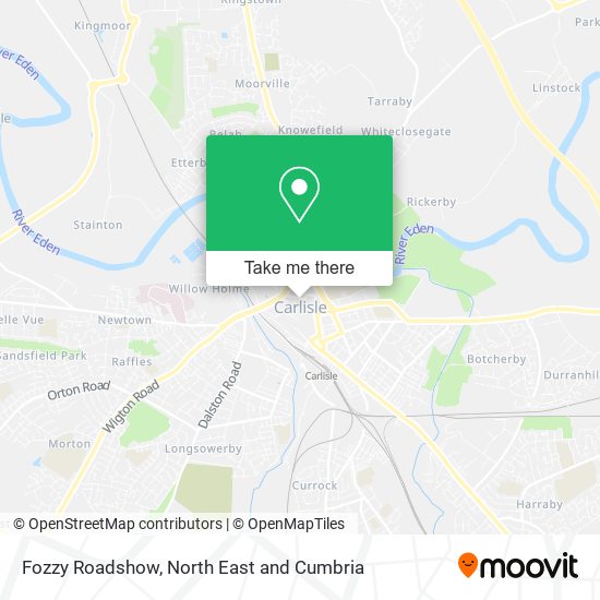 Fozzy Roadshow map