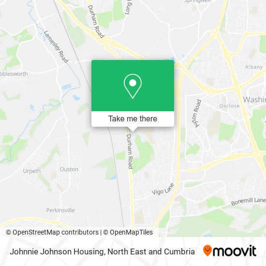 Johnnie Johnson Housing map