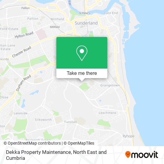 Dekka Property Maintenance map