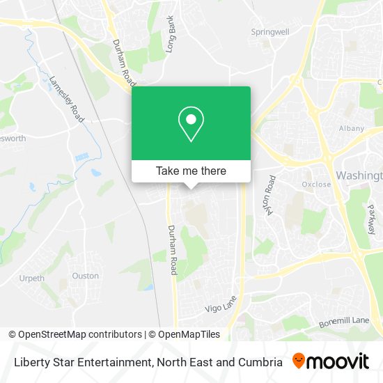 Liberty Star Entertainment map