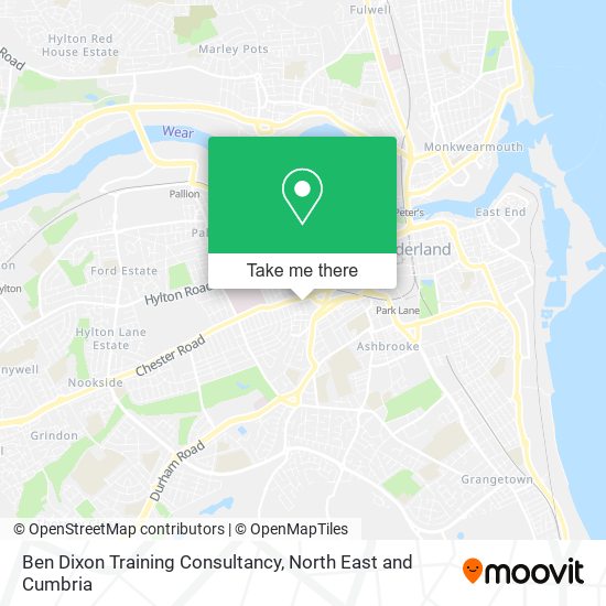 Ben Dixon Training Consultancy map