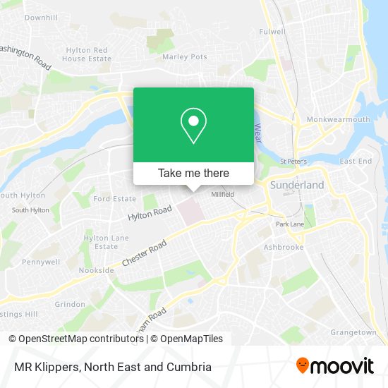 MR Klippers map