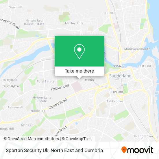 Spartan Security Uk map