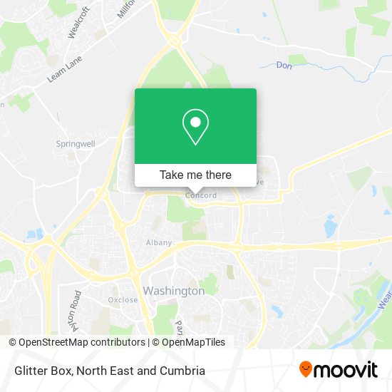 Glitter Box map