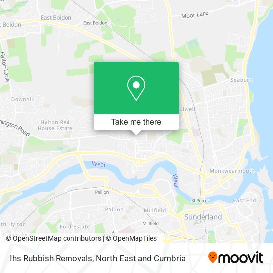 Ihs Rubbish Removals map