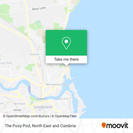 The Posy Pod map