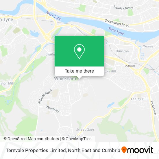 Ternvale Properties Limited map