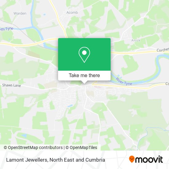 Lamont Jewellers map