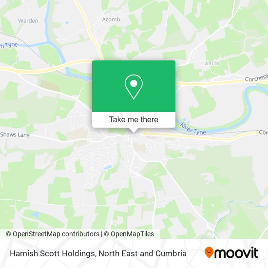 Hamish Scott Holdings map