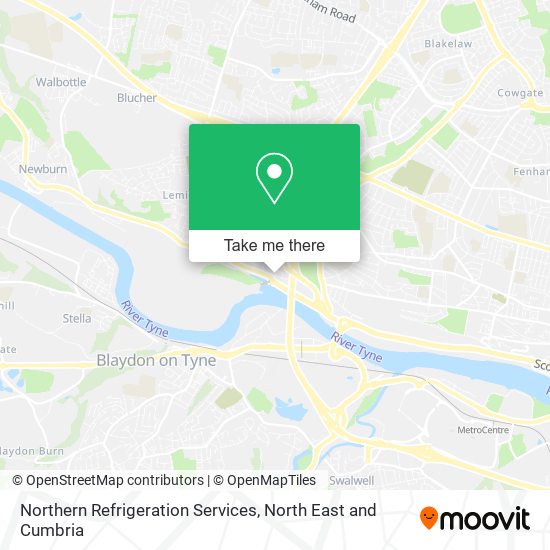 Northern Refrigeration Services map