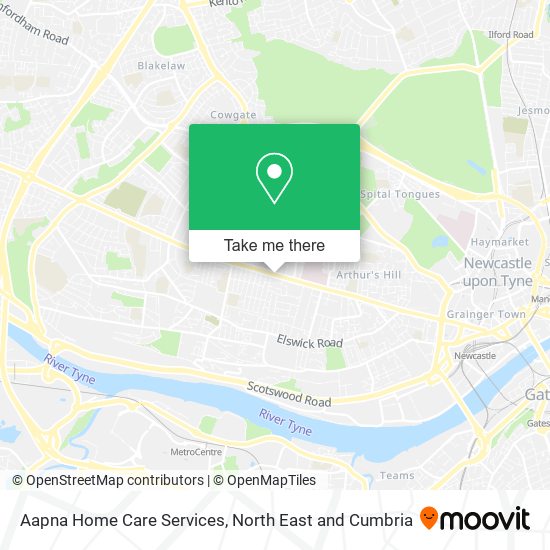Aapna Home Care Services map