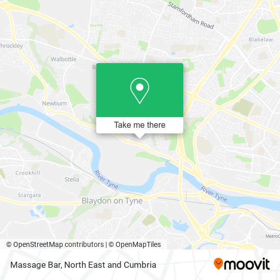 Massage Bar map