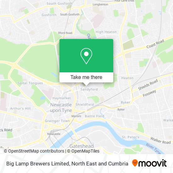 Big Lamp Brewers Limited map