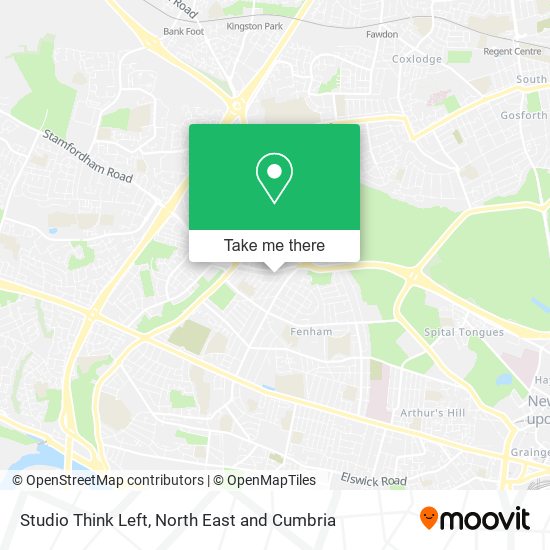 Studio Think Left map