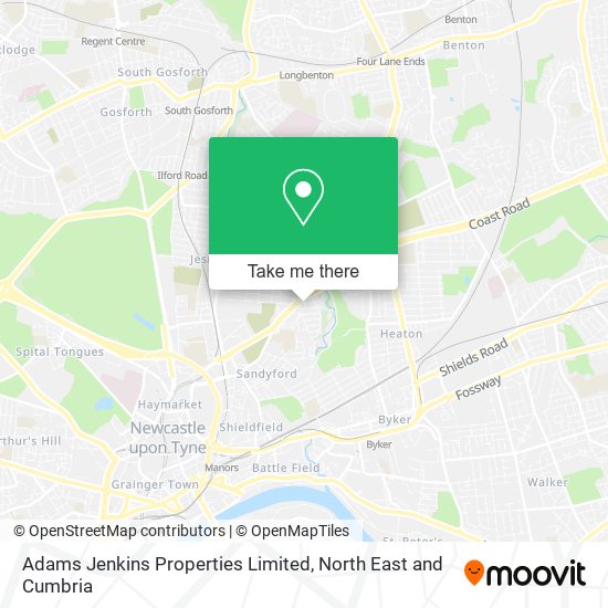 Adams Jenkins Properties Limited map