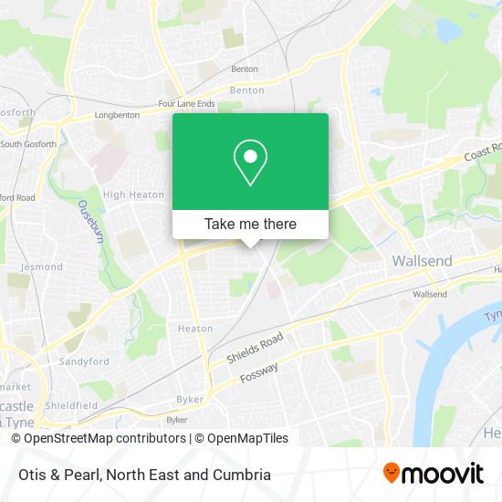 Otis & Pearl map