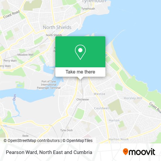Pearson Ward map