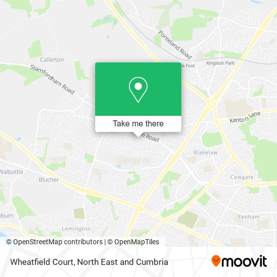 Wheatfield Court map