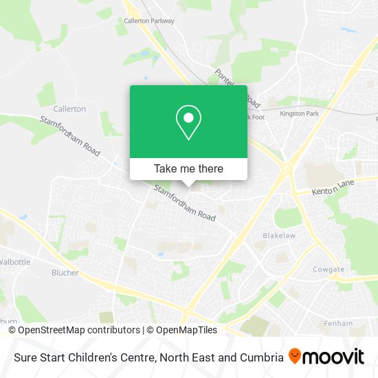 Sure Start Children's Centre map